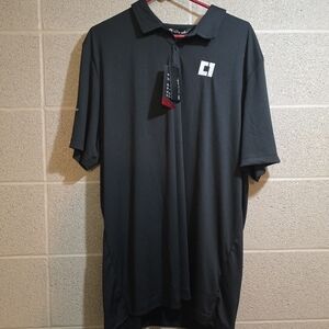 Travis Mathew Polo Golf Shirt Men’s XXL Prestige Pure TM1MU410 NWT Dell Embroid